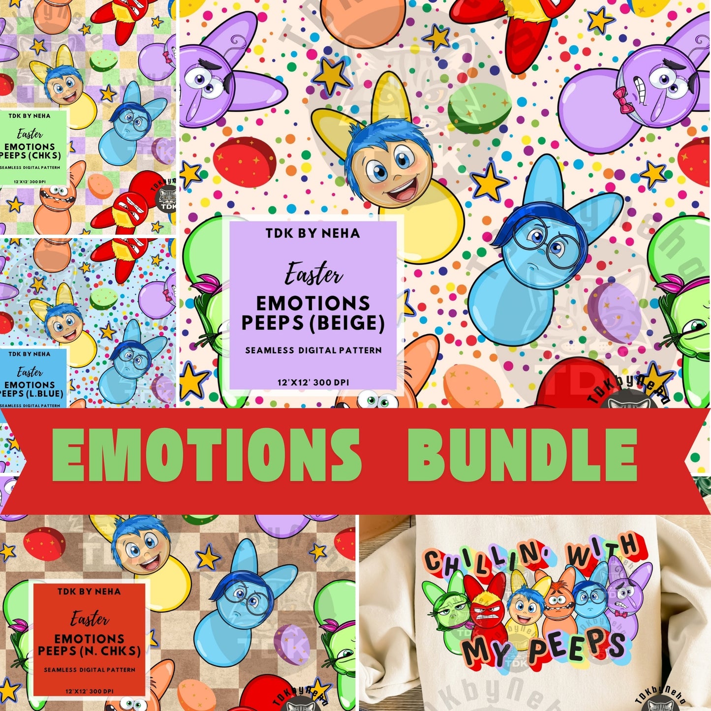 WEBSITE EXCLUSIVE - Emotions Peeps BUNDLE