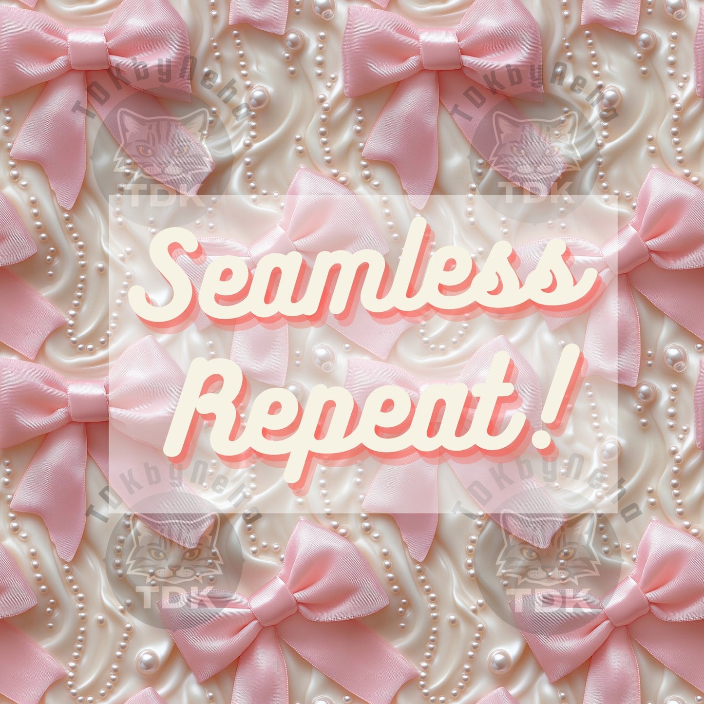 Pearly Pink Coquette Bow Seamless JPG