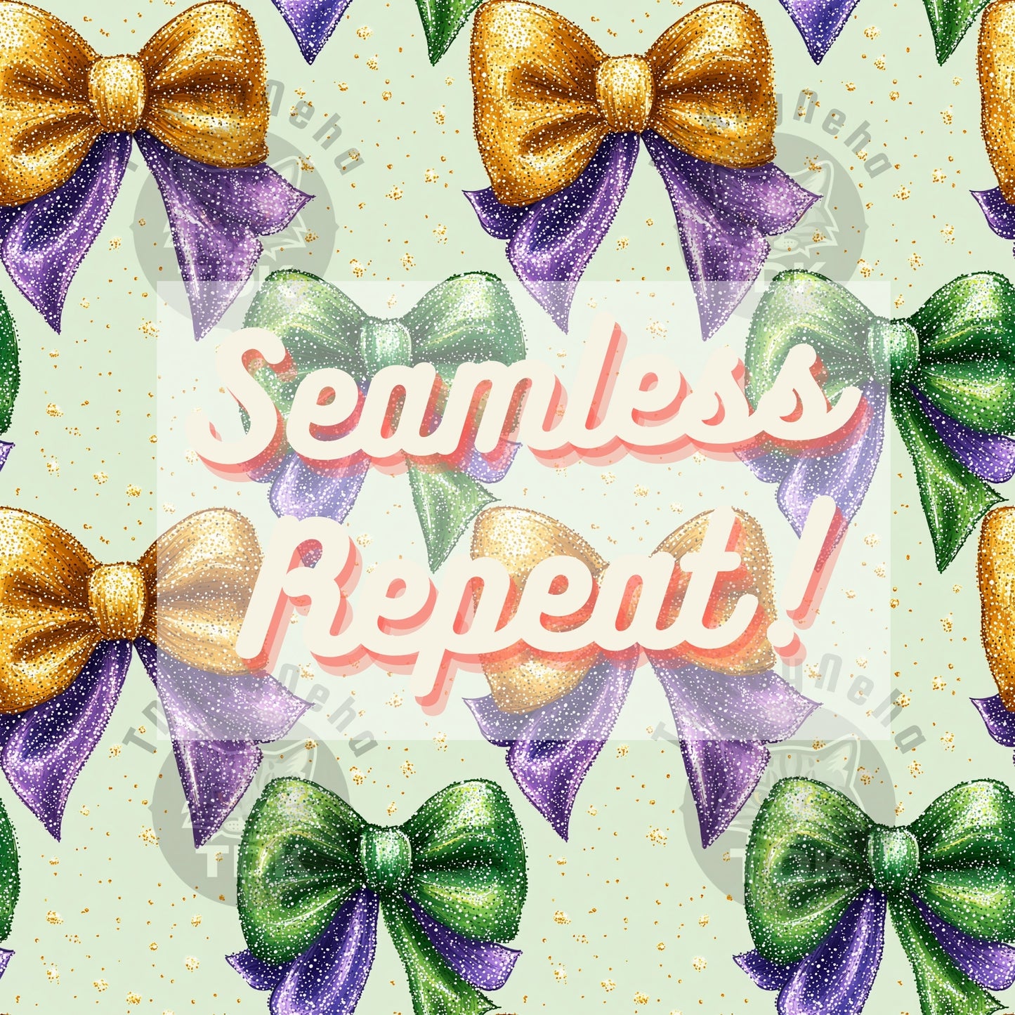 Mardi Gras Coquette Bows Seamless JPG