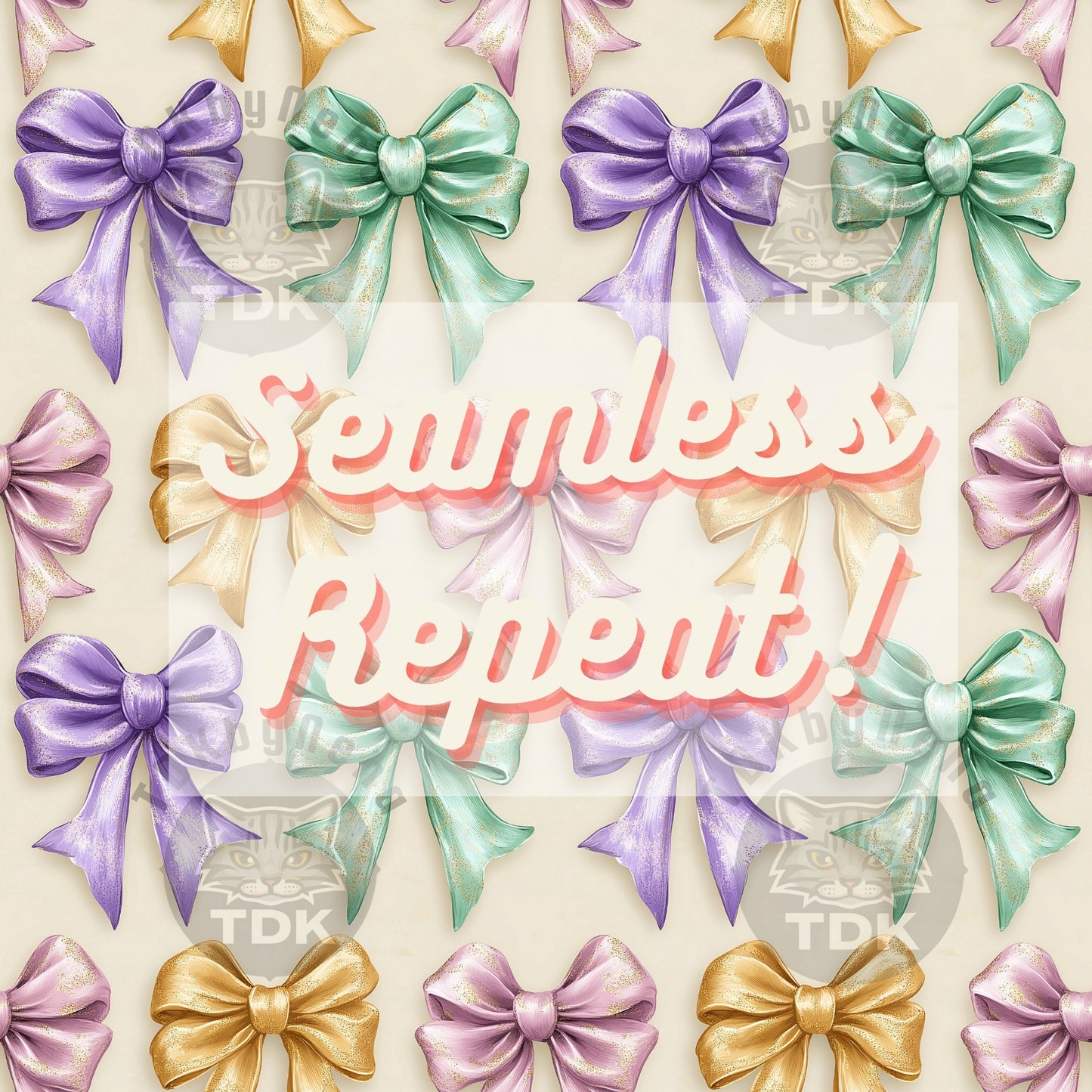 Pastel Coquette Bows Seamless JPG