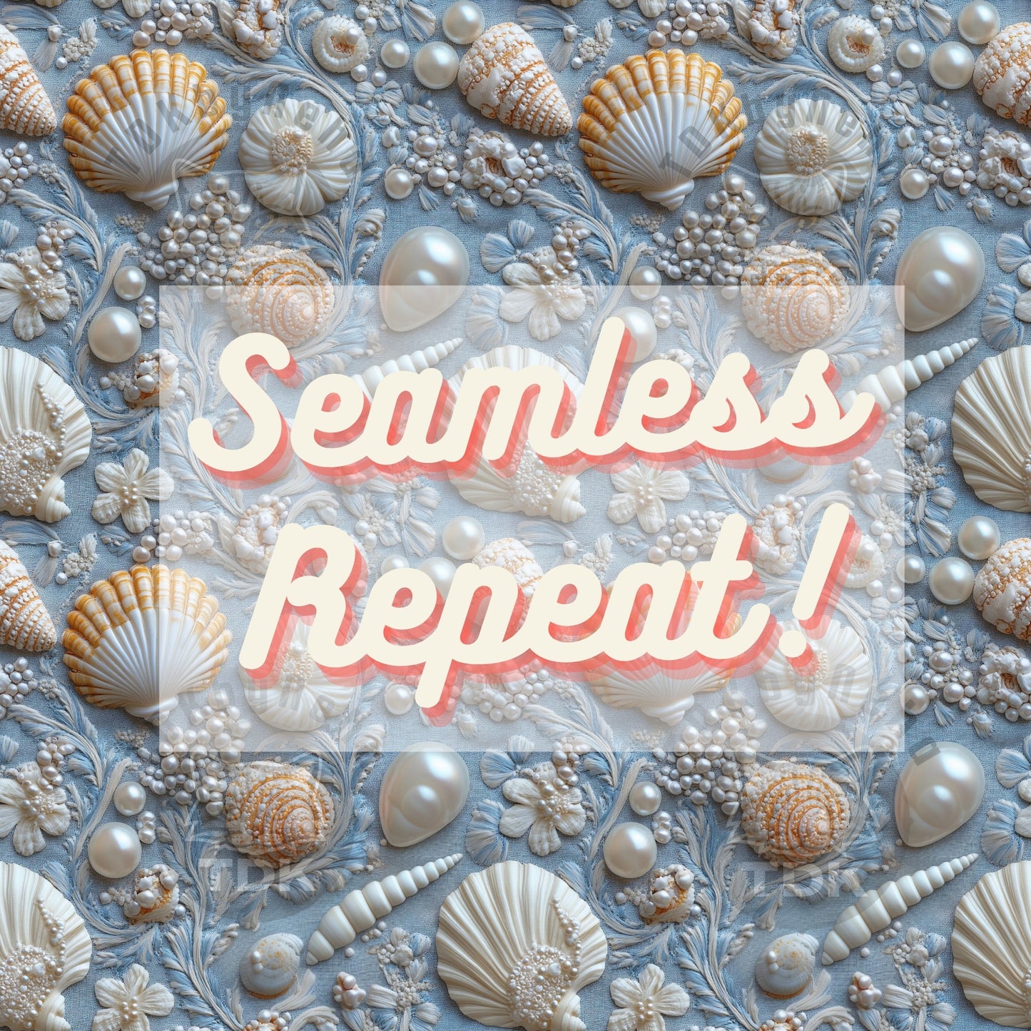 Pearly Floral Seabed Seamless JPG