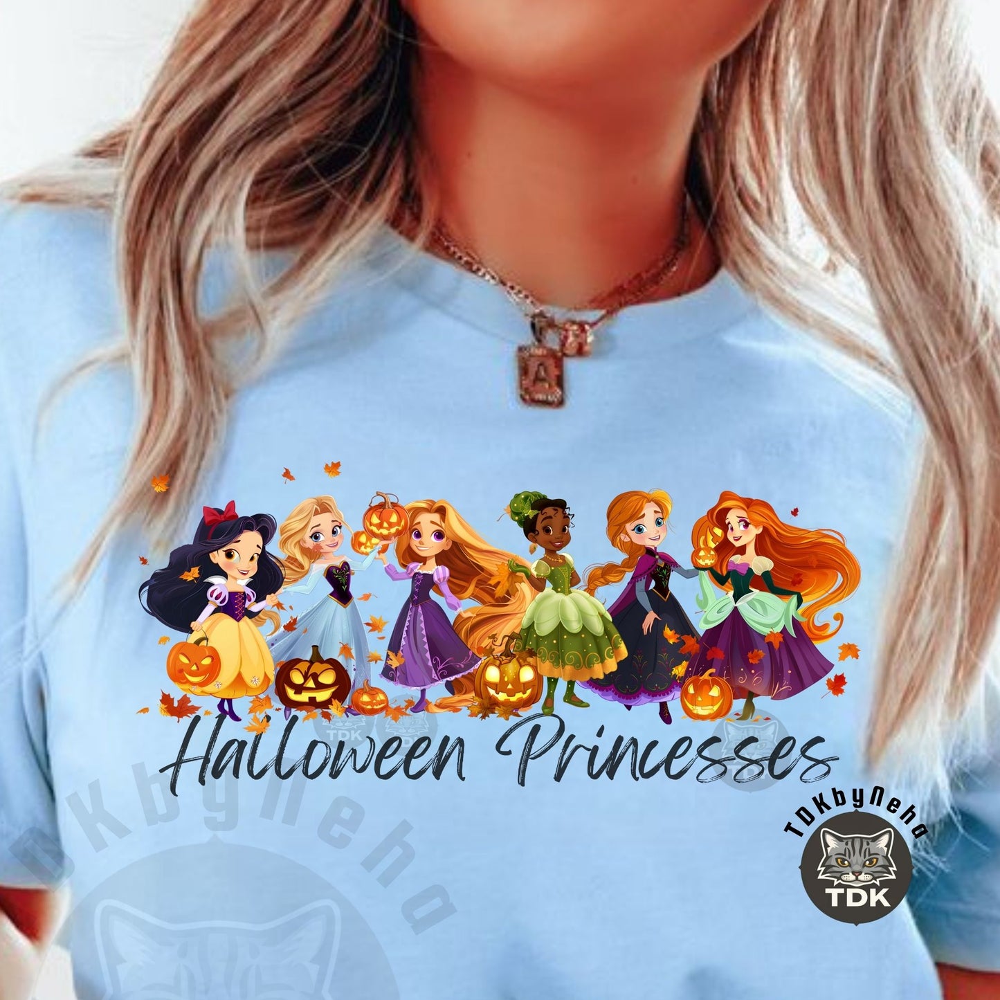 Instant Download Halloween Princesses Collage 2 PNG