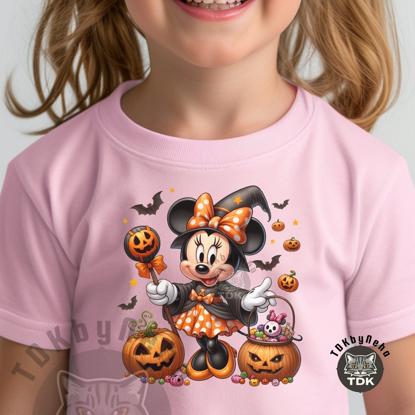 Instant Download Halloween Girl Mouse PNG