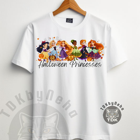 Instant Download Halloween Princesses Collage 2 PNG