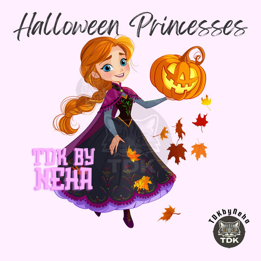 Instant Download Halloween Ice Princess Sister A PNG