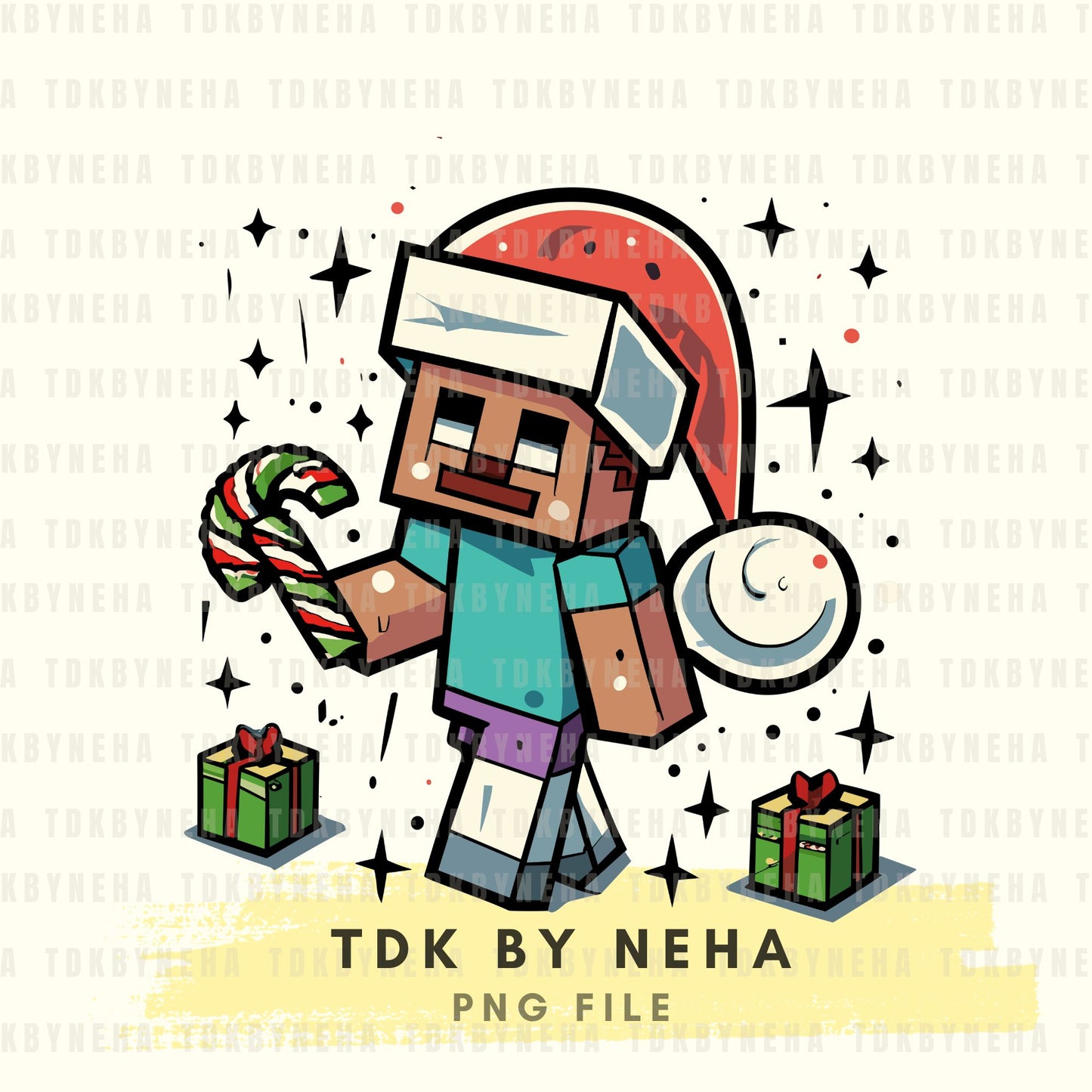 Website Exclusive Christmas Minecraft PNG