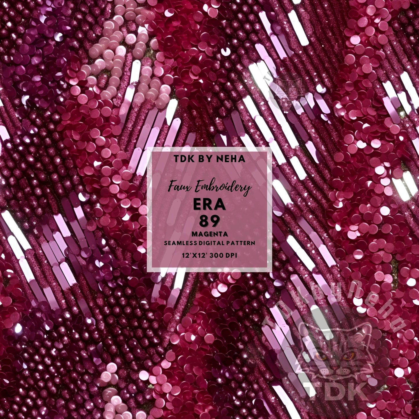 Era 1989 Magenta Sequins Glitter Seamless JPG