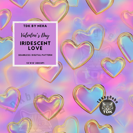 Iridescent Love Seamless JPG