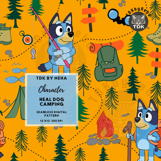 WEBSITE EXCLUSIVE - Heeler Dog Camping