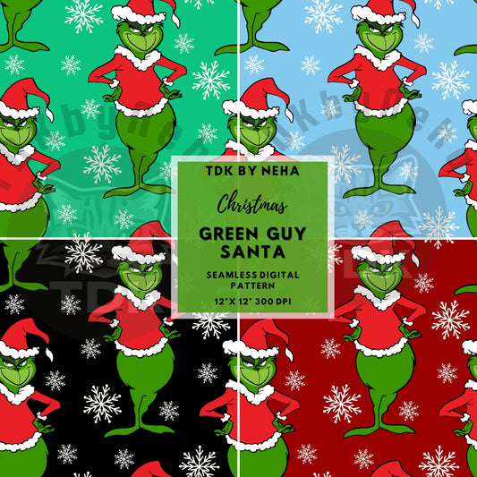 Website Exclusive - Christmas Green Guy