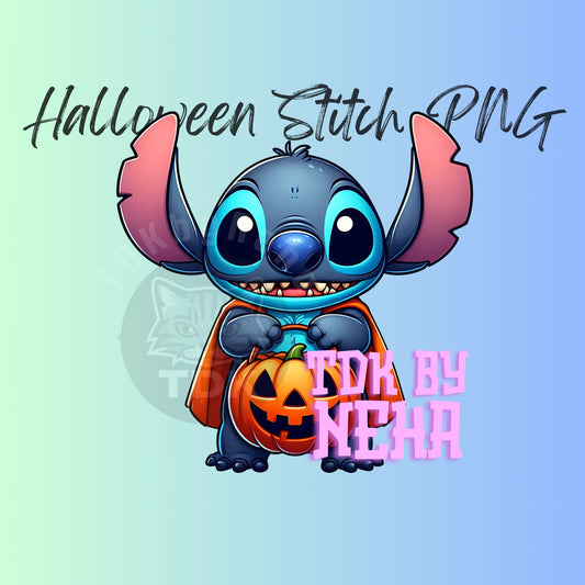 Instant Download Halloween Trick or Treat Stitch Collage PNG